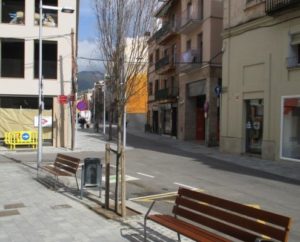 Rehabilitación de un tramo de la Calle Calàbria en la Garriga