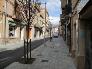 Rehabilitación de un tramo de la Calle Calàbria en la Garriga