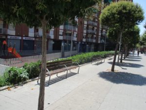 Millora de l'espai urbà entre la cruïlla Av. Marquès de St. Mori i C. Juan Valera a Badalona